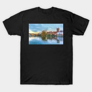 Henley on Thames a Digital Sketch T-Shirt